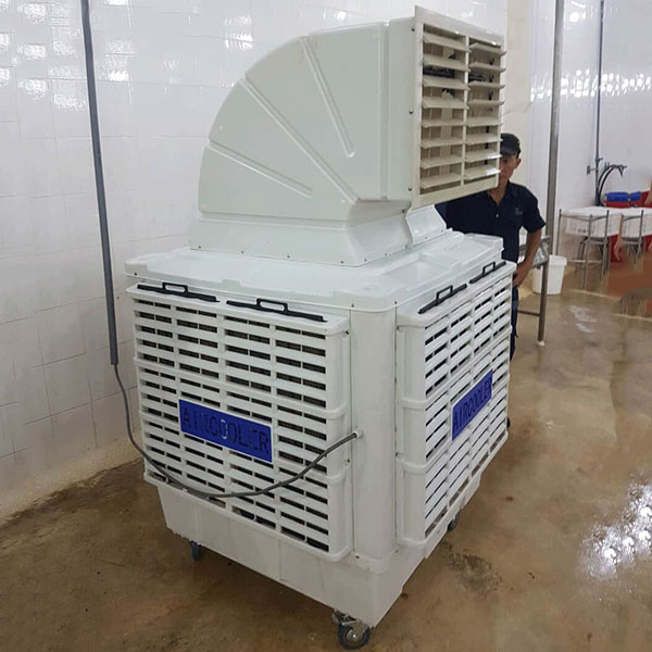 thực tế máy làm mát Air Cooler KV18Y